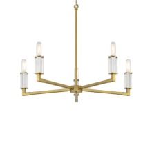  1457-695 - Oro District - 5 Light Chandelier