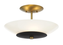  1703-781 - Bax - 14" 3 Light Semi Flush