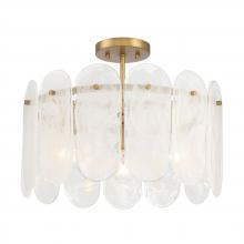  2596-732 - Oldmill 18.25" 3-Light Semi Flush