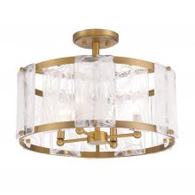  3635-732 - Veil 18" 4-Light Semi Flush