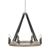  3878-693 - Rawson Ridge - 8 Light Chandelier