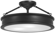  4177-66A - Harbour Point - 3 Light Semi Flush