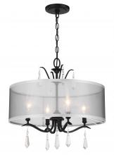  4443-66A - Laurel Estate-4 Light Foyer/ Semi Flush