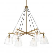  5716-876 - Sommersby 36" 6-Light Chandelier