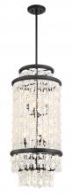  6704-66 - Shimmering Elegance - 6 Light Foyer Pendant