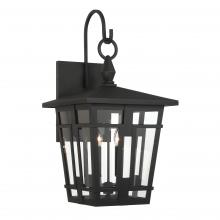  77902-66 - Fieldstone 32" High 4-Light Outdoor Wall Sconce