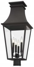  7996-66 - Gloucester- 4 Light Outdoor Post Mount 12"