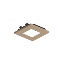  NAPT-3SPHWD - 3" Apollo Square Flangeless Pinhole Trim, Wheat Diffused Finish