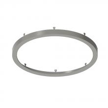  NELO-12RBN - 12" Decorative Metal Ring for NELO-12RTWMPW, Brushed Nickel Finish