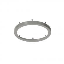  NELO-8RBN - 8" Decorative Metal Ring for NELO-8RTWMPW, Brushed Nickel Finish