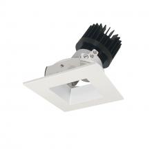 NIO-4SDSQCDXMPW/HL - 4" Iolite LED Square Adjustable Reflector with Square Aperture, 1500lm/2000lm (varies by