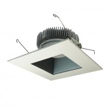  NLCB2-65620CDPW - 6" Cobalt Dedicated High Lumen Square/Square, 2000lm, Comfort Dim, Pewter Reflector / White