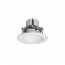  NLCBC2-45127MPW/10LE4EM - 4" Cobalt Click Round Retrofit Reflector, 1000lm / 12W, 2700K, Matte Powder White Reflector /