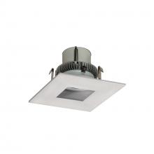  NLCBC2-45540WW/A - 4" Cobalt Click Square Retrofit Pinhole, 750lm / 10W, 4000K, White Finish