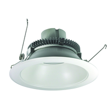  NLCBC2-65140WW/A - 6" Cobalt Click Round Retrofit Reflector, 750lm / 10W, 4000K, White Reflector / White Flange