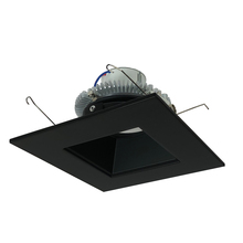  NLCBC2-65630BB/10EM - 6" Cobalt Click Square Retrofit Reflector with Square Aperture, 1000lm / 12W, 3000K, Black