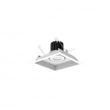  NMRT3-1RL230SWW - One-Head Flanged LED Multiple Lighting Trim, 1500lm per Head w/ Spot Optic, 3000K, Regressed White