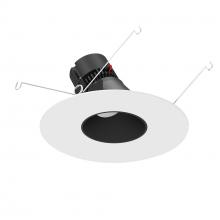  NPRLV-56RSLACDXBMPW - 5"/6" Pearl Low Voltage LED Round Adjustable Slot Retrofit, 650lm / 11W, Comfort Dim, Black