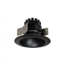 NRM3-51L230FBB - 5" Marquise III Round Open Reflector, 1500lm, 3000K, Flood Optic, Black Reflector/Black Flange