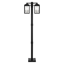  20599-04 - 6 Lt Black Outdoor Post Light