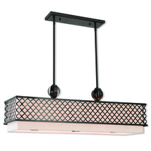  41117-92 - 9 Lt EBZ Linear Chandelier