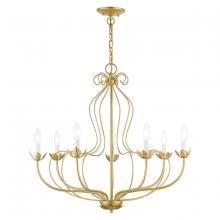  42907-33 - 7 Light Soft Gold Chandelier