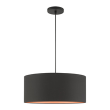  45610-04 - 3 Lt Black Pendant