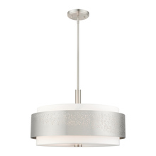  46255-91 - 5 Lt Brushed Nickel Chandelier