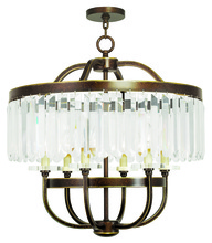 50546-64 - 6 Light Palacial Bronze Chandelier