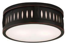  65507-67 - 2 Light Olde Bronze Ceiling Mount
