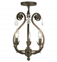 116704 - 12" Wide Antonia 3 Light Chandelier