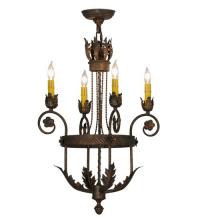  120410 - 18"W Antonia 4 LT Chandelier