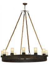  137752 - 50" Wide Costello Ring 12 Light Chandelier