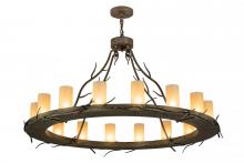  172808 - 48"W Loxley Branches 16 LT Chandelier