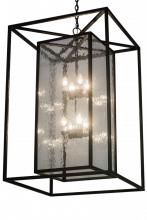  182988 - 28"Sq Kitzi Box Pendant