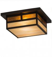  194880 - 15"Square Hyde Park "T" Mission Flushmount