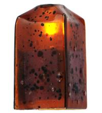 19561 - 4"Sq Metro Fusion The Rock Draped Shade