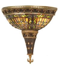 19819 - 18"W Fleur-de-lis Wall Sconce.604