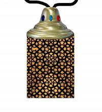  210713 - 5" Wide Tortola Lantern
