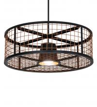  230966 - 30" Wide Paloma Golpe Pendant