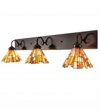  231033 - 36" Wide Delta Jadestone 3 Light Vanity Light