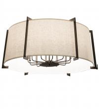  245578 - 42" Wide Cilindro Structure Semi-Flushmount