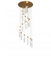  248697 - 36" Wide Cilindro 18 Light Cascading Pendant