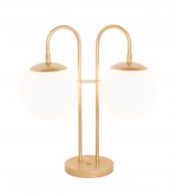  254472 - 21" High Bola Deux 2 Light Table Lamp