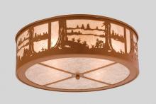  26986 - 22"W Quiet Pond Flushmount