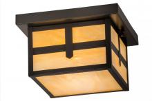  52713 - 10"Sq Hyde Park Cross Mission Flushmount
