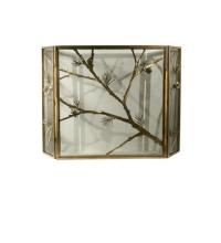  71075 - 62"W X 40"H Lone Pine Fireplace Screen