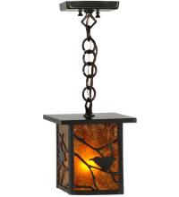  83422 - 6.5"Sq Hyde Park Song Bird Mini Pendant