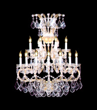  91811GL0GT - Maria Theresa 11 Light Wall Sconce