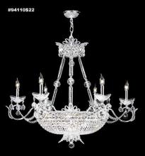  94110GA11 - Princess Chandelier with 6 Lights; Gold Accents Only